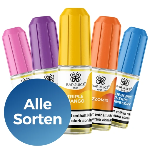 Bar Juice 5000 Liquid 10ml - Alle Sorten