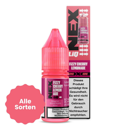 NexLiq Liquid 10ml - Alle Sorten - Nikotinfrei