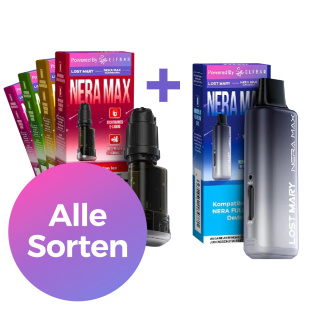 Elfbar Lost Mary Nera Max 15K Pod 10ml - Alle Sorten