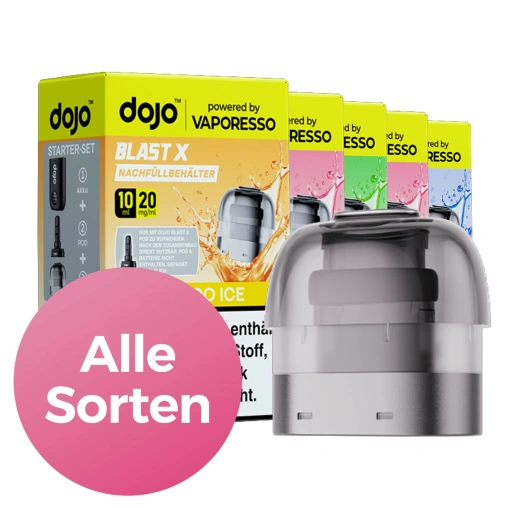 Vaporesso Dojo Blast X Pod 10ml - Alle Sorten