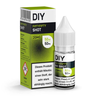 DIY Nikotin Shot 10ml - Fiftyfifty (50VG/50PG) 20mg/ml