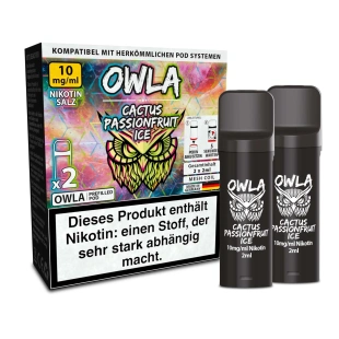 OWLA Pods E-Zigarette - Cactus Passionfruit Ice - 10mg