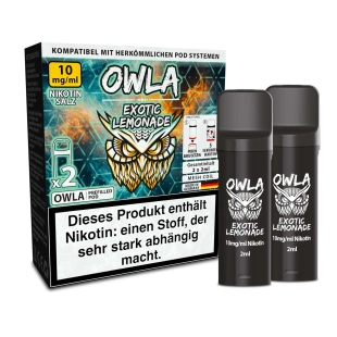 OWLA Pods E-Zigarette - Exotic Lemonade - 10mg