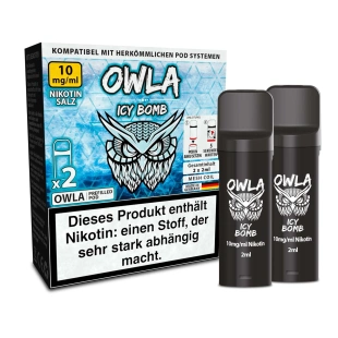 OWLA Pods E-Zigarette - Icy Bomb - 10mg