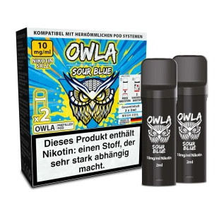 OWLA Pods E-Zigarette - Sour Blue - 10mg