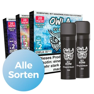 OWLA Pods E-Zigarette - Alle Sorten - 20mg