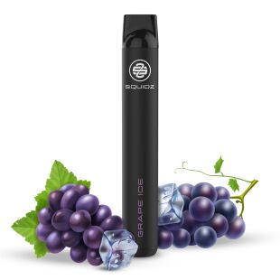 SQUIDZ - Einweg E-Shisha E-Zigarette mit Nikotin - Grape Ice